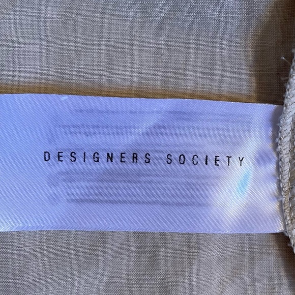 Designers Society Linen Trench Coat - Picture 5 of 6